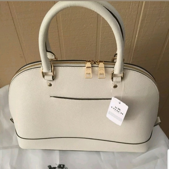 Coach bird dome large satchel bag - Picture 2 of 7